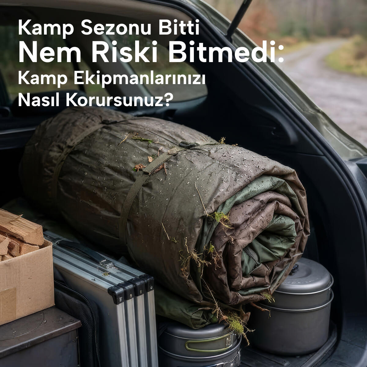 Kamp Sezonu Bitti, Nem Riski Bitmedi: Kamp Ekipmanlarınızı Nasıl Korursunuz?