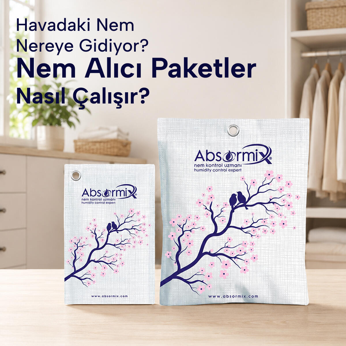 Havadaki Nem Nereye Gidiyor? Nem Alıcı Paketler Nasıl Çalışır?
