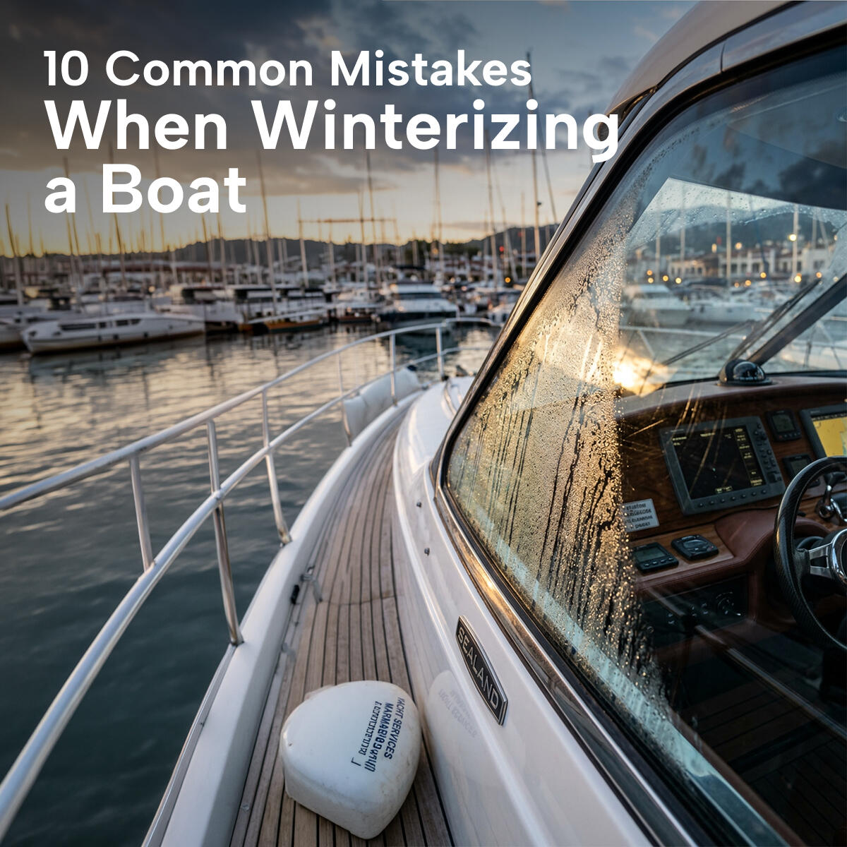 10 Critical Mistakes to Avoid During Boat Winter Storage