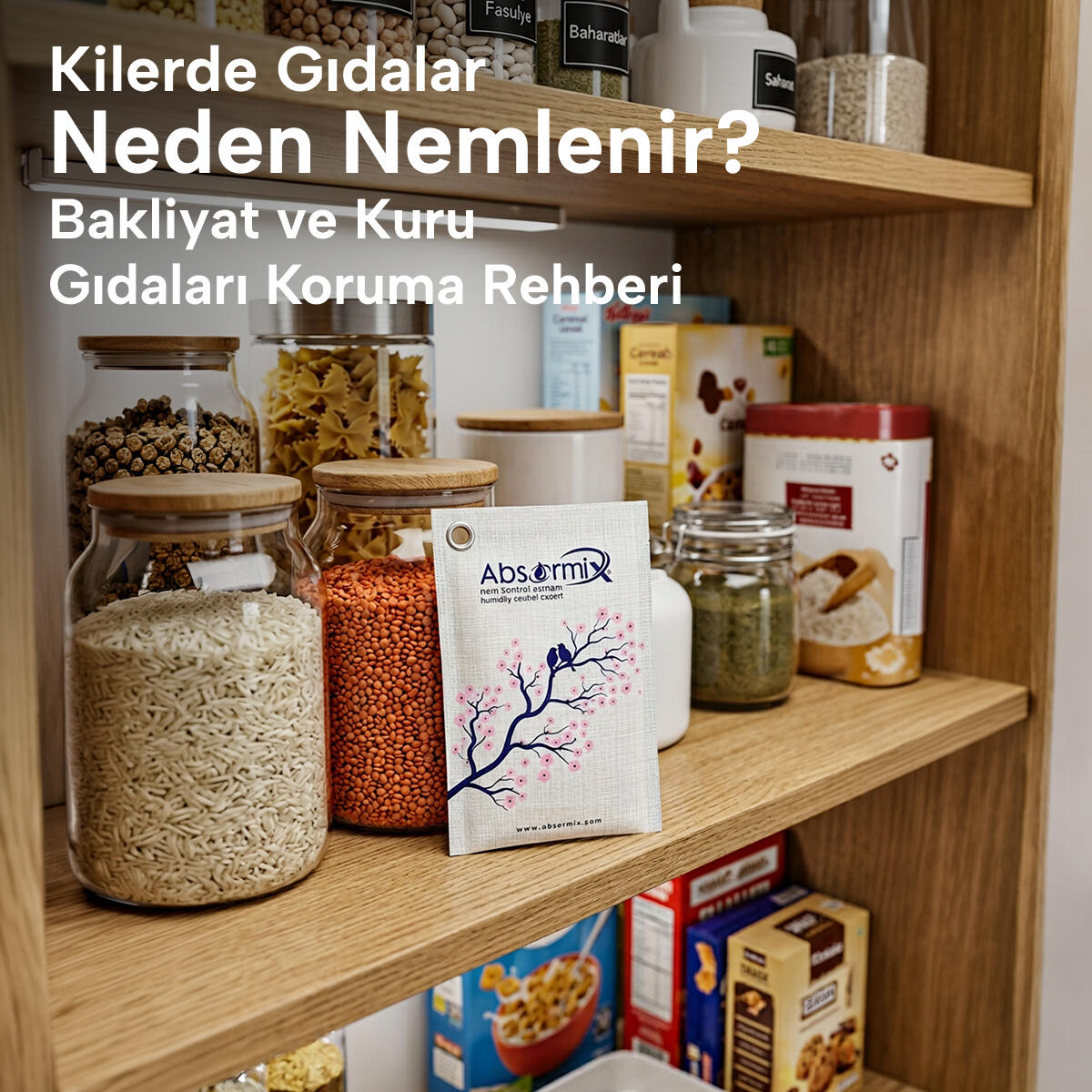 Kilerde Gıdalar Neden Nemlenir? Bakliyat ve Kuru Gıdaları Koruma Rehberi