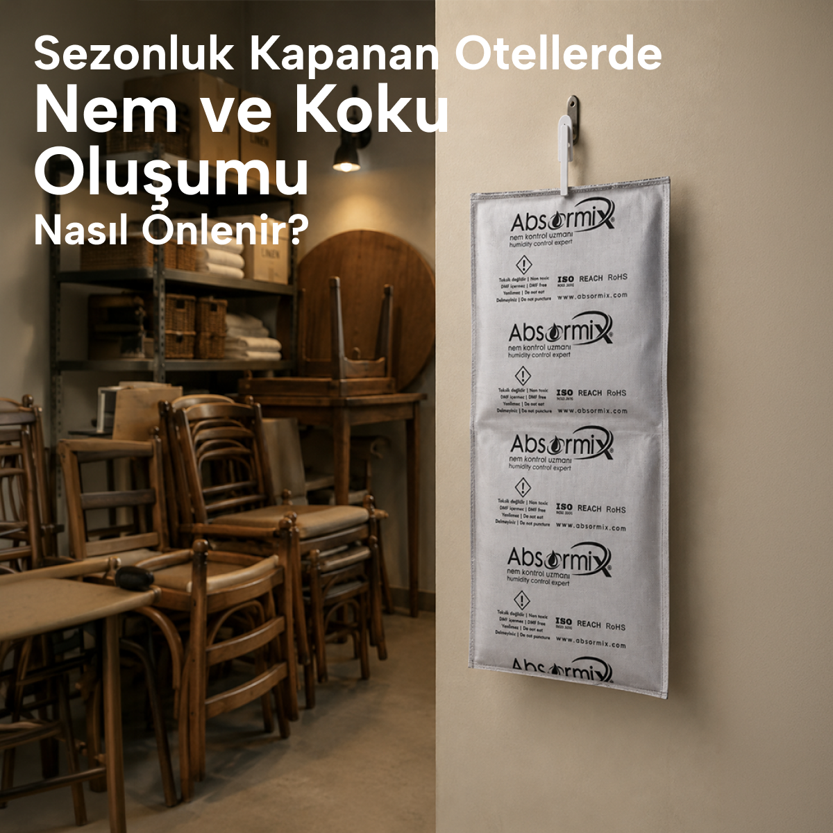 Sezonluk Kapanan Otellerde Nem ve Koku Oluşumu Nasıl Önlenir?
