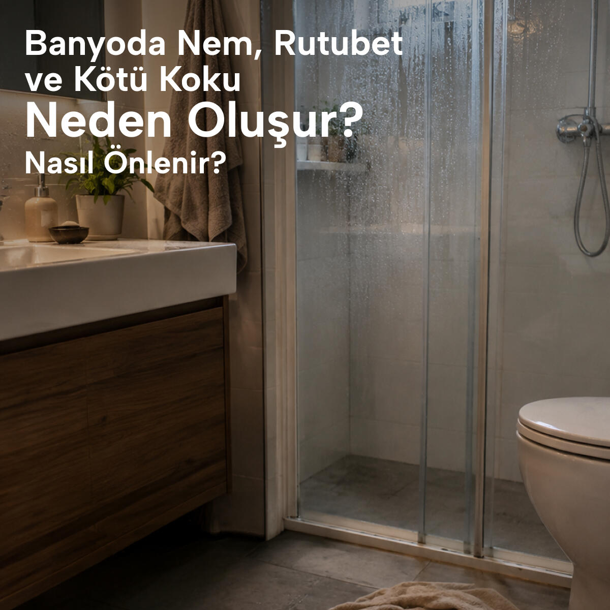 Banyoda Nem, Rutubet ve Kötü Koku Neden Oluşur? Nasıl Önlenir?