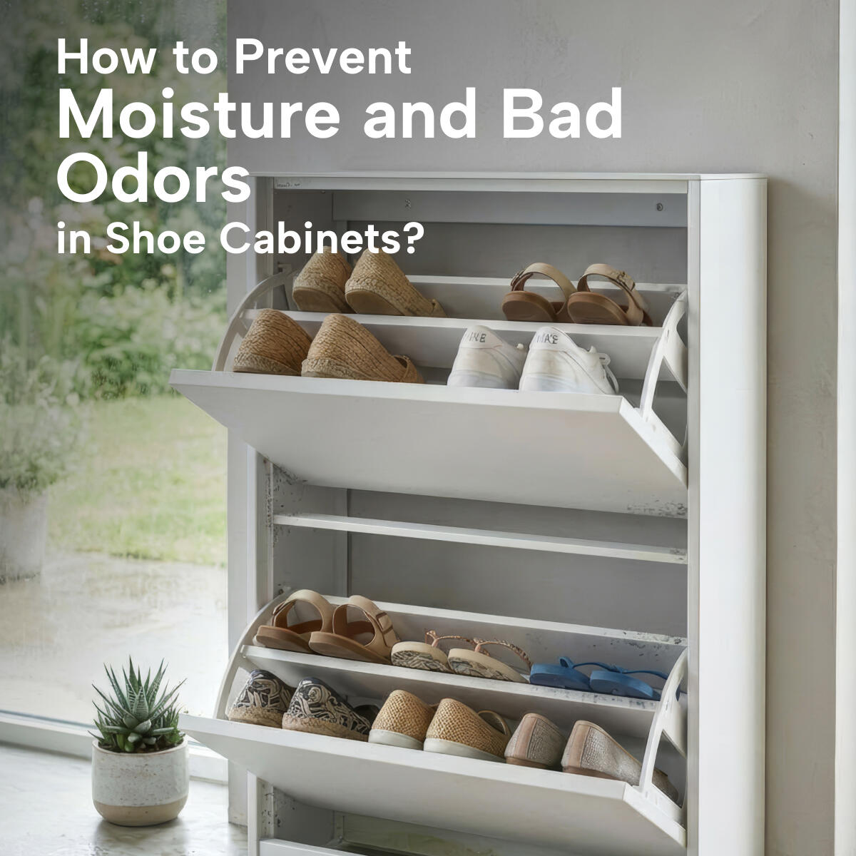 How to Prevent Moisture and Odours in a Shoe Cabinet