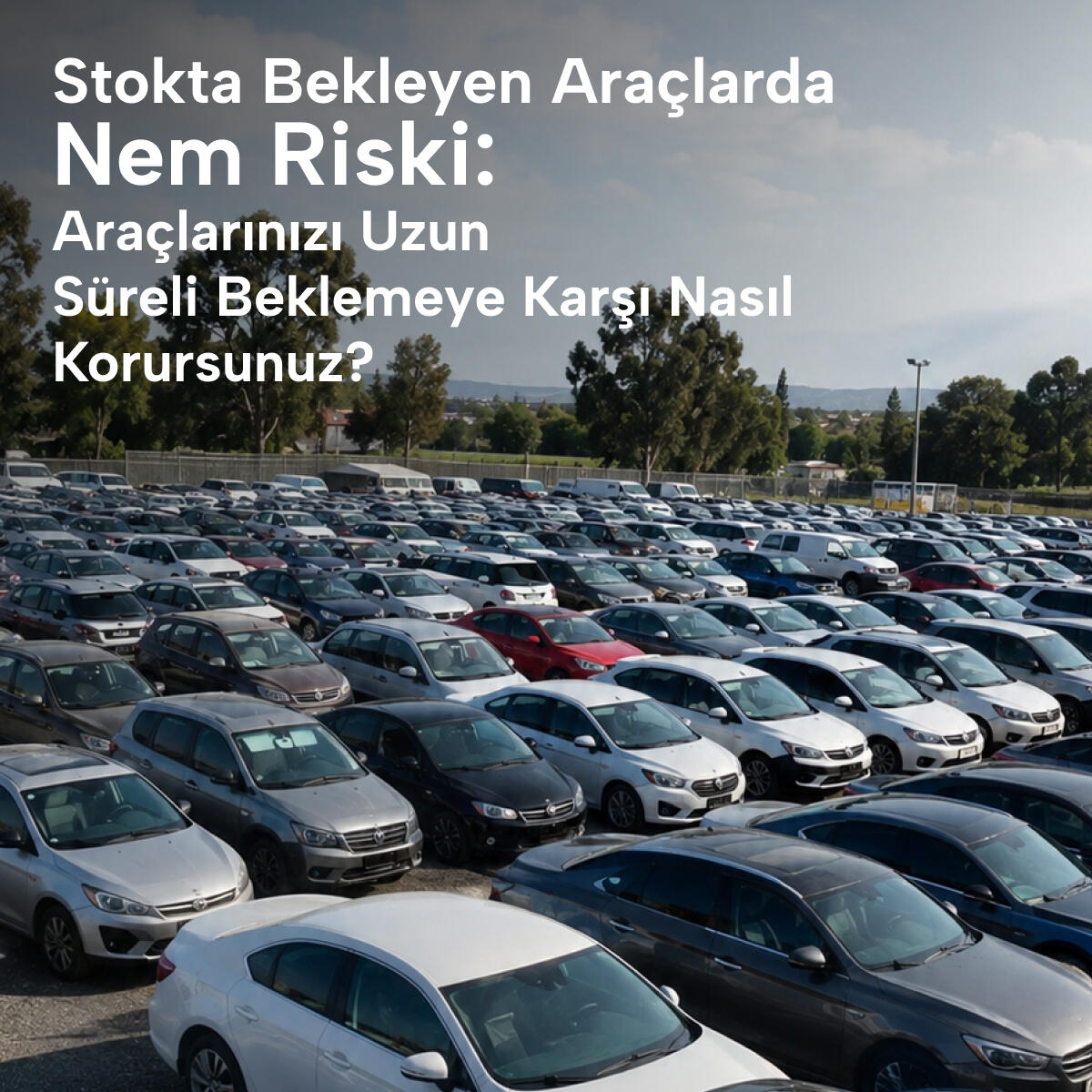 Stokta Bekleyen Araçlarda Nem Riski: Araçlarınızı Uzun Süreli Beklemeye Karşı Nasıl Korursunuz?