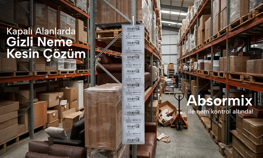 Absormix Endüstriyel Tip Nem Alıcı Paketler (Video)
